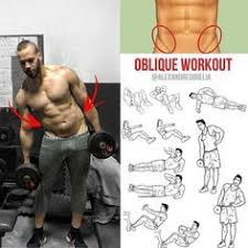 Oblique Workout Oblique Workout Total Body Workout Routine Workout Programs