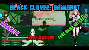 And apply them, when your game is running. All New Secret Op Working Codes Roblox Black Clover Grimshot