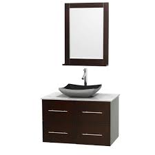 With a comprehensive selection of bath vanities and products to fit all needs and styles, we make it easy for our customers from consultation, ordering and delivery. Centra 36 Single Bathroom Vanity For Vessel Sink Espresso Beautiful Bathroom Furniture For Every Home Wyndham Collection
