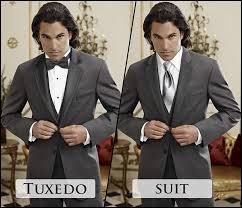 * as this tuxedo suit tends to be a slim fit, you may consider ordering a size larger than usual* before ordering, please check the corresponding size chart in our help menu* (the plus sign next to help if browsing with your phone) *our tuxedos are tailored as a. Tuxedo Or Suit American Wedding Wisdom