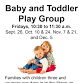 Baby and Toddler Play Group event image