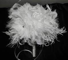 Women crystal flower plant pearl brooch pin women wedding bouquet jewelry gift. Bling White Feather Flower Crystal Bridal Bouquet Ostrich Feathers Large Wedding Bouquets Rose A Large Wedding Bouquet Feather Bouquet Wedding Feather Flower