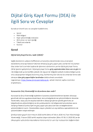 El ile doldurulmuş, tarih ve imzaları atılmış başvuru formu. Https Www Bundesgesundheitsministerium De Fileadmin Dateien 3 Downloads C Coronavirus Dea Tr Faq Dea Pdf