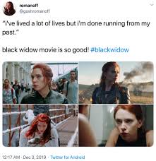 More studios are wondering when the best time to release in a predictable fashion, disney is delaying black widow to 2021 as the company continues to navigate the current theatrical landscape during. Black Widow Film Know Your Meme