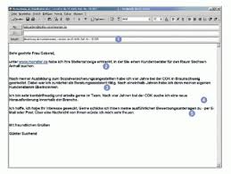 Hier findest du nützliche tipps und infos, die du beim lies die stellenanzeigen genau, um zu vermeiden, dass deine bewerbung den falschen weg zum. Online Bewerbung Anschreiben Per E Mail Ellviva