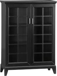 This kitchen storage cabinet, which is perfect to fit your kitchen or dining room and provides you with unmatched convenience. Paterson Black 2 Door Cabinet In Bookcases Shelves Crate And Barrel Dining Room Storage Dining Room Storage Cabinet Cabinet