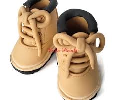 Fondant Hiking Boots Cake Topper, Great for a Lumberjack or Woodland Themed  Baby Shower, Perfect With Buffalo Plaid! Work Boots