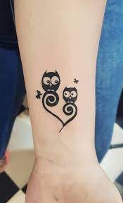 Creative Funny Owl Tattoo C Tattoo Artist Kelly Brown Tattoo Designs Owl Tattoo Design Minimal Tattoo