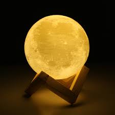 3d Print Rechargeable Moon Lamp Led Night Light Creative Touch Switch Moon Light For Bedroom Decoration Birthday Gift Night Lights Aliexpress
