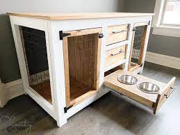 If you have enjoyed the free project, we recommend you to share it with your friends, by using. Diy Dog Crate Console Shanty 2 Chic