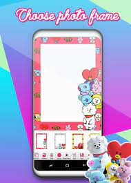 Cosmic chemistry part 2,bt21,universtar bt21 is back with double the chemistry! Bt21 Photo Frame Editor For Android Apk Download