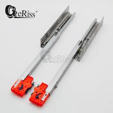 Drawer slide zum kleinen preis hier bestellen. China Personlized Products Kitchen Drawer Slides Bottom Mount Single Extension Soft Close Undermount Drawer Slide With Front Connectors Yangli Manufacture And Factory Yangli
