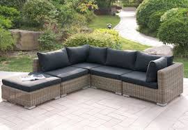 Lizkona 417 Outdoor Patio 5 Pcs Sectional Sofa Set By Poundex Black Patio Furniture Outdoor Sectional Sofa Patio Sofa Set