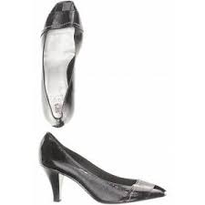 hogl damen pumps schwarz leder uk 5 5 pumps heels kitten heels