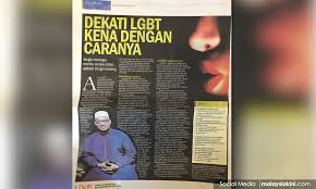 Umpamanya dalam isu pakaian patuh syariah bagi pekerja wanita dan isu lgbt kalangan umat islam. Malaysiakini Ciri Ciri Lgbt Sinar Harian Jadi Berita Antarabangsa