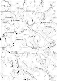 It constitutes also a vital water catchment area, sheltering the highest and most permanent sources of the river nile. Map Of The Rwenzori Mountains Showing Glaciers River Drainages And Download Scientific Diagram