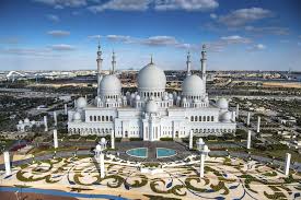 Sheikh Zayed Grand Mosque in Abu Dhabi