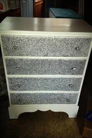 Glitter Dresser On Craigslist Love It Glitter Furniture Glitter Room Diy Furniture