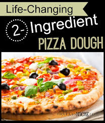 2 Ingredient Pizza Dough In Five Minutes 2 Ingredient Pizza Dough Greek Yogurt Recipes Ingredients Recipes
