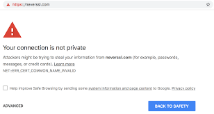 You can also add notes on how long the error lasted. Screenshot Chrome Ssl Error Page Via Headless Mode Stack Overflow