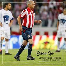 Salvador reyes monteón guadalajara, jalisco, mexico, reconocido delantero por ser el segundo máximo goleador del guadalajara con 154 anotaciones en partidos oficiales, 122 en liga, 20 en copa méxico, 3 en campeón de campeones y 9 en copa concacaf. Facebook