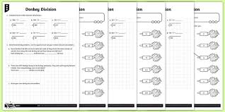 short division worksheets maths resource year 6
