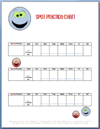 Spot Practice Chart My Fun Piano Studio