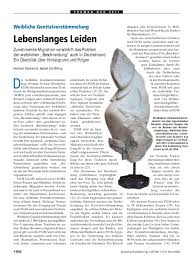 The measures need to build on existing opposition to fgm in the population affected and link the eu with the countries of origin. Weibliche Genitalverstummelung Lebenslanges Leiden