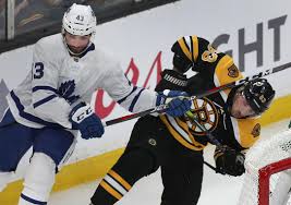 Louis blues defenseman justin faulk, right, falls to the ice after he was hit by. Without Kadri Leafs Focus On What They Can Control The Star