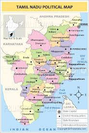 Districts and administration in karnataka: Tamil Nadu Map Map Of Tamil Nadu State Tamilnadu Districts Map Chennai Map