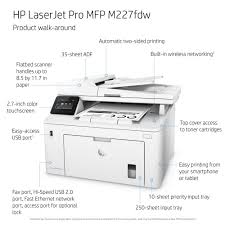 Hp laserjet pro mfp m227fdw. Ultifuncional Hp Laserjet Pro M227fdw Blanco Y Negro G3q75a Bgj Cyberpuerta Mx