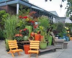 Garden Pottery Display Garden Center Displays Garden Center Pottery Display