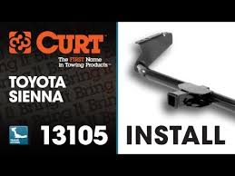 Wheel controls, sunroof/moonroof, third row seating, trailer hitch, trailer equipment, and. Toyota Sienna 2004 2020 Trailer Hitch Class 3 Tow Receiver By Curt Mfg 13105 Suspensionconnection Com