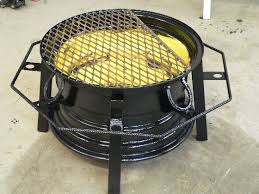 Grab some old car or truck rims and you're already half way there! Show Me Your Fire Pits Texasbowhunter Com Community Discussion Forums
