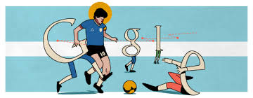 El gol del siglo y junto al relato. La Pelota No Se Mancha Pa Twitter Dibujo Del Gol Del Siglo Realizado Por El Amigo Parpa