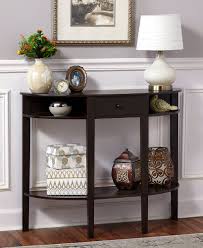 Half Moon Console Table With Drawer Half Moon Console Table Entryway Console Table Decor