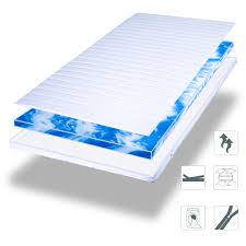 Eine 7 zonen matratze mit gelauflage. Gelschaum Matratzenauflage Gel Topper Auflage Matratzen Topper Allergikergeeignet 10231422 Boxspringbetten Matratzen Topper Mehr Mein Schlafcenter Onlineshop