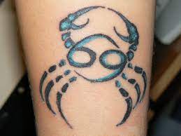 Red cancer zodiac sign tattoo. Cancer Tattoos 35 Phenomenal Zodiac Symbol Designs Design Press