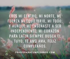 Por ella voy por la senda. Los Mejores Poemas De Felicitaciones De Cumpleanos Para Mi Madre Frasescumple