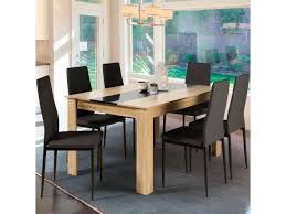 Conforama fête son anniversaire et vous êtes tous invités! Table A Manger Georgia 6 Personnes Imitation Hetre Et Noire 140 Cm Vente De Id Market Conforama