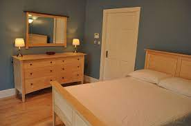 Each piece of this maple furniture is high quality and real wood. Beautiful Handcrafted Shaker Bedroom Furniture Set Complemented With Gray Blue Walls Th Maple Furniture Cozy Living Room Furniture Bedroom Furniture Makeover