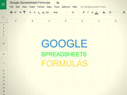 15 Useful Google Spreadsheet Formulas And Functions You Must Know Google Spreadsheet Spreadsheet Google Tools