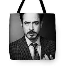 Robert Downey Jr Tote Bag