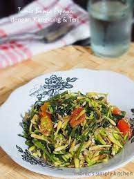 Tumis Bunga Pepaya Tumis Pepaya Resep Makanan