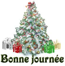 Bon après-midi avec une musique de Noël