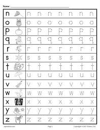 The english alphabet consists of 26 letters. Lowercase Letter Tracing Worksheets Tracing Worksheets Preschool Tracing Worksheets Alphabet Tracing Worksheets