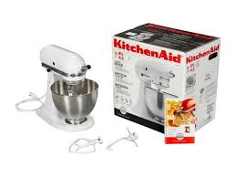 Kitchenaid mixer parts model k45sswh attachments. Kitchenaid K45sswh Classic 250 Watt 4 1 2 Quart Stand Mixer White Newegg Com