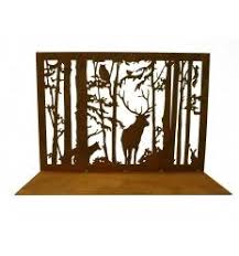 Waldszene Metallmichl Gartendeko Rost Edelrost