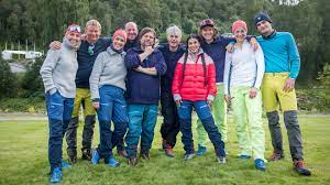 Ten norwegian celebrities are pushed far outside the comfort zone and sent on an adventure they have never experienced before. 71 Nord Norges Toffeste Kjendis Discovery