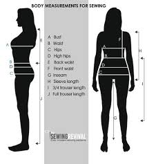 How To Measure Your Size For Clothing The Sewing Revival